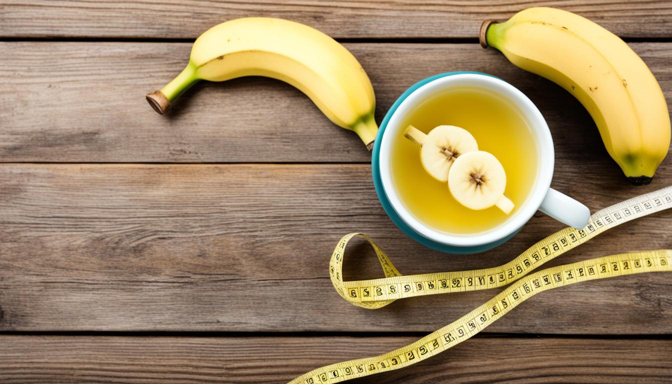 como fazer o chá da banana para emagrecer