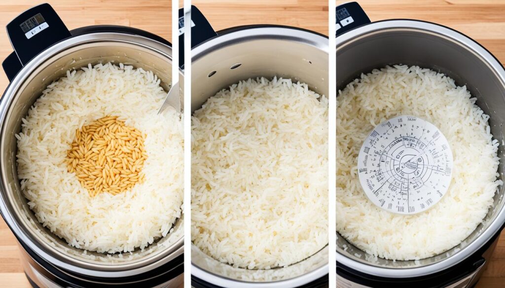 como fazer arroz na panela elétrica