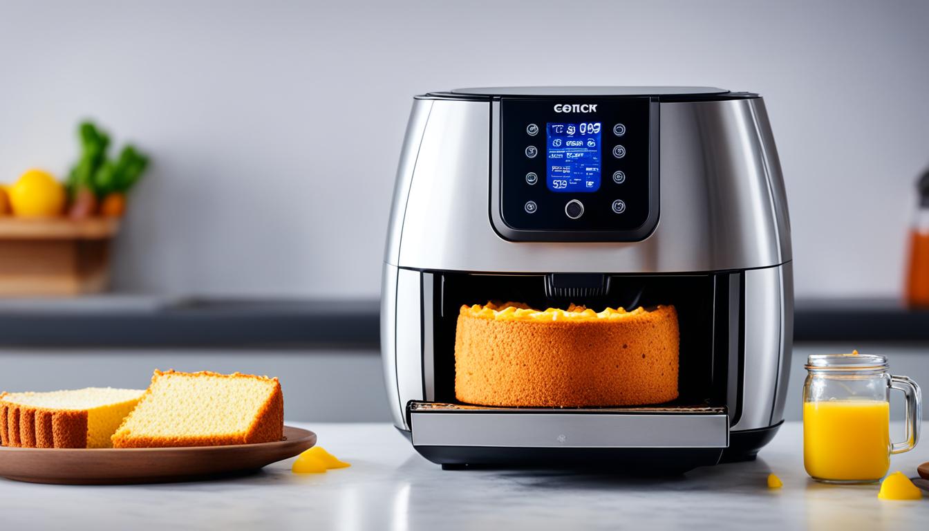 como fazer bolo na airfryer