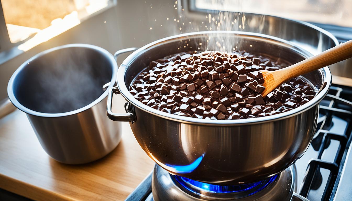 como fazer cobertura de chocolate