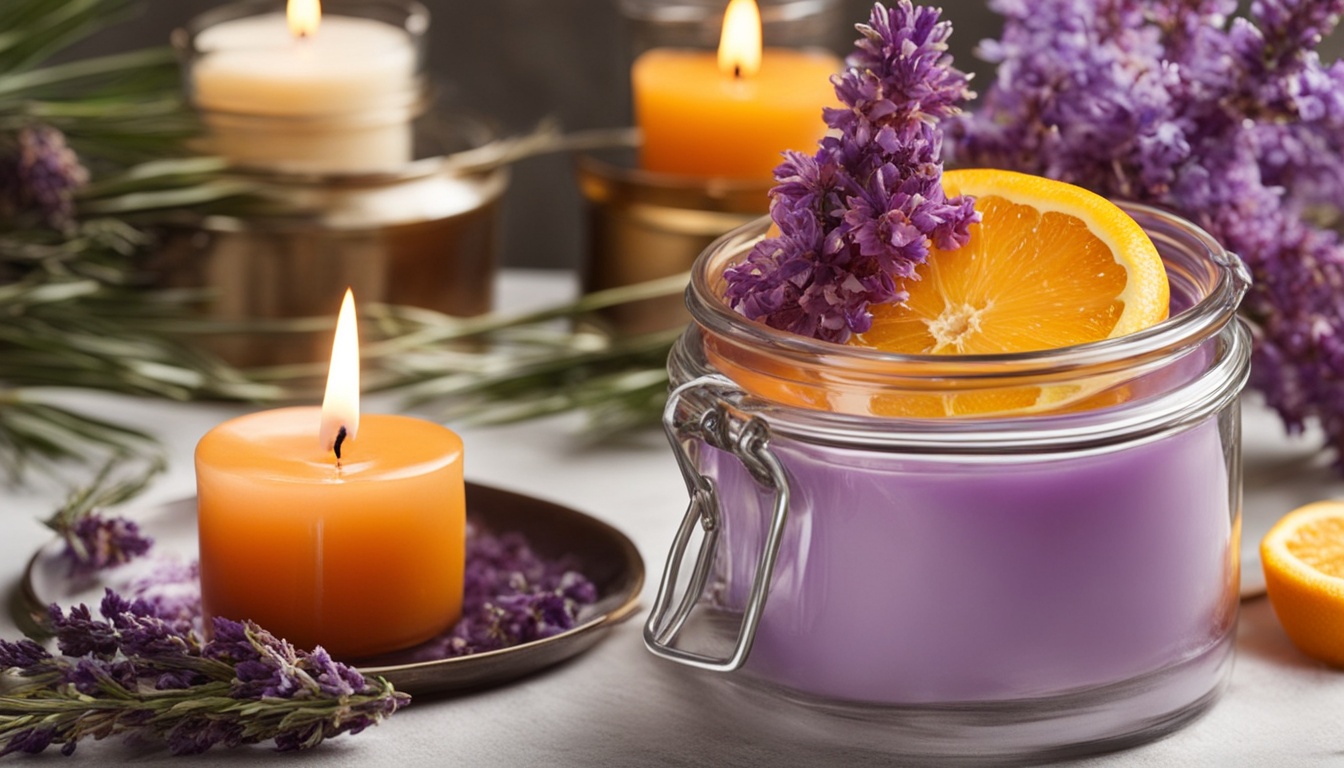 como fazer velas aromaticas