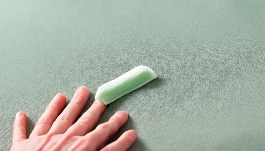 como tirar chiclete de roupa