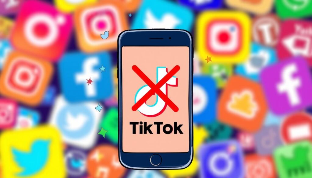 conta bloqueada tiktok