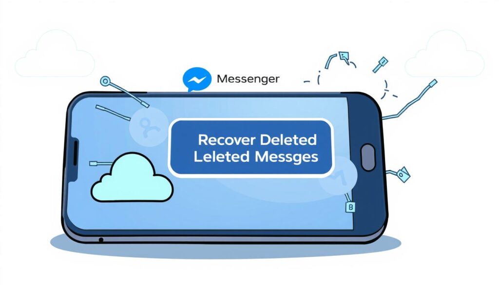 método para recuperar mensagens excluídas no messenger