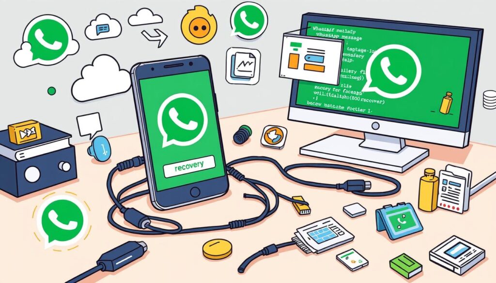 técnicas para recuperar mensagens do whatsapp